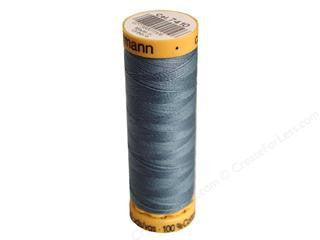 Gutermann Cotton Thread, 100m Light Slate Blue, 7410