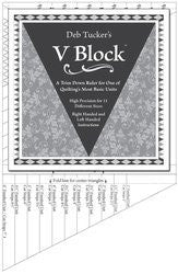 V Block Ruler - UTD11
