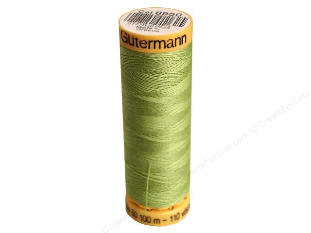 Gutermann Cotton Thread, 100m Apple Green, 7850 – Cary Quilting Company