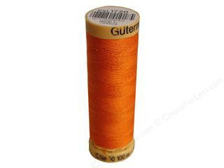 Gutermann Cotton Thread, 100m Orange, 1720