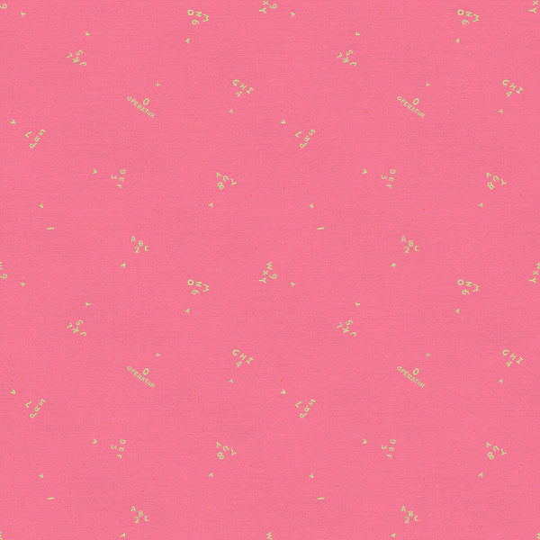 Love Pink Quilt Fabric - Pink Ribbons on White - 52028-1 – Cary