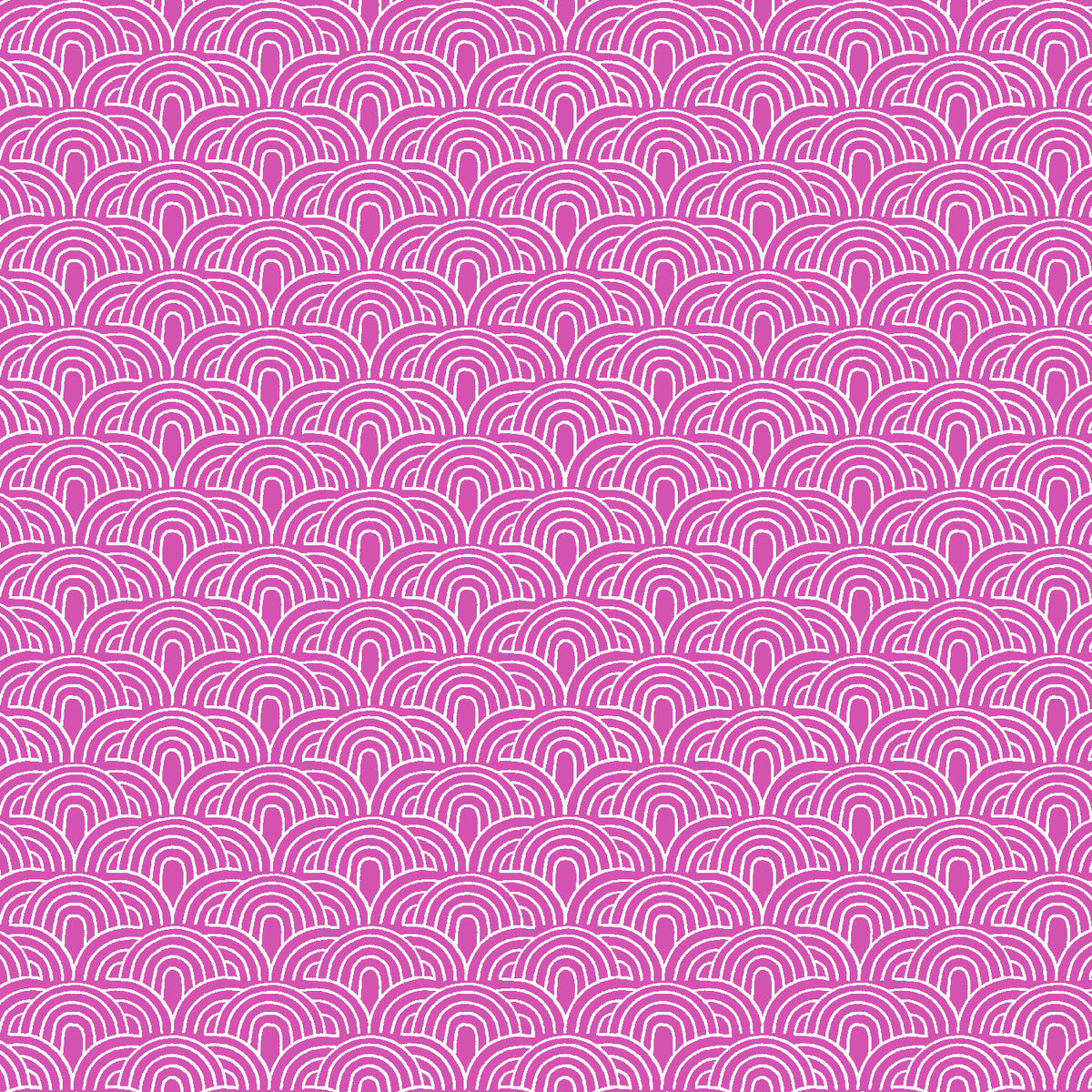 A Day Away Quilt Fabric - Double Arches in Party Time Pink - RF104-PT3