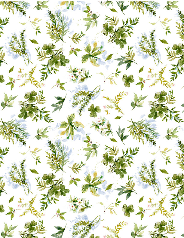 Among the Branches - Foliage Allover in White - 3023 39758 174
