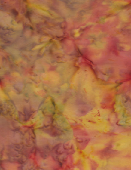 Anthology Lava Batik Solids Quilt Fabric - Autumn (Orange/Gold) - 1812