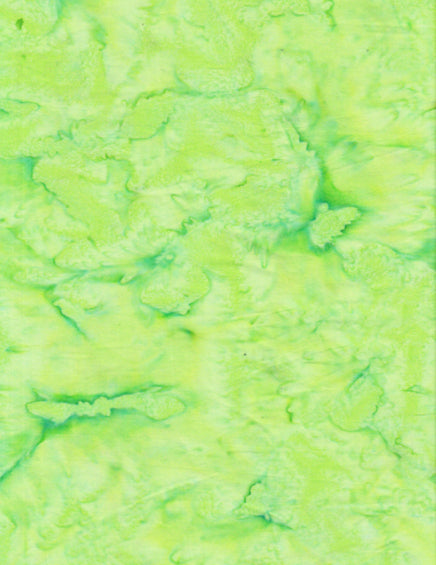 Anthology Lava Batik Solids Quilt Fabric - Lilypad Green - 1430
