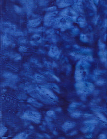 Anthology Lava Batik Solids Quilt Fabric - Cobalt Blue - 1636