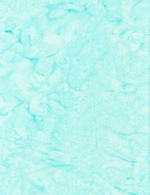 Anthology Lava Batik Solids Quilt Fabric - Wave Blue - 1584