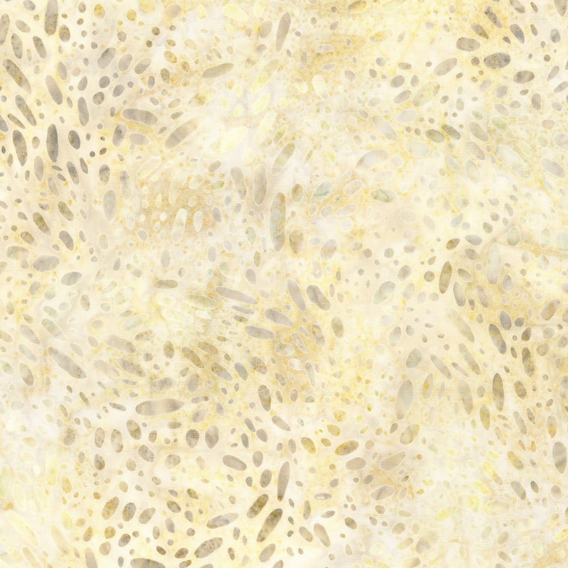 Artisan Batiks Pastel Petals Quilt Fabric - Petal Dots in Parchment Tan - AMD-21449-265 PARCHMENT