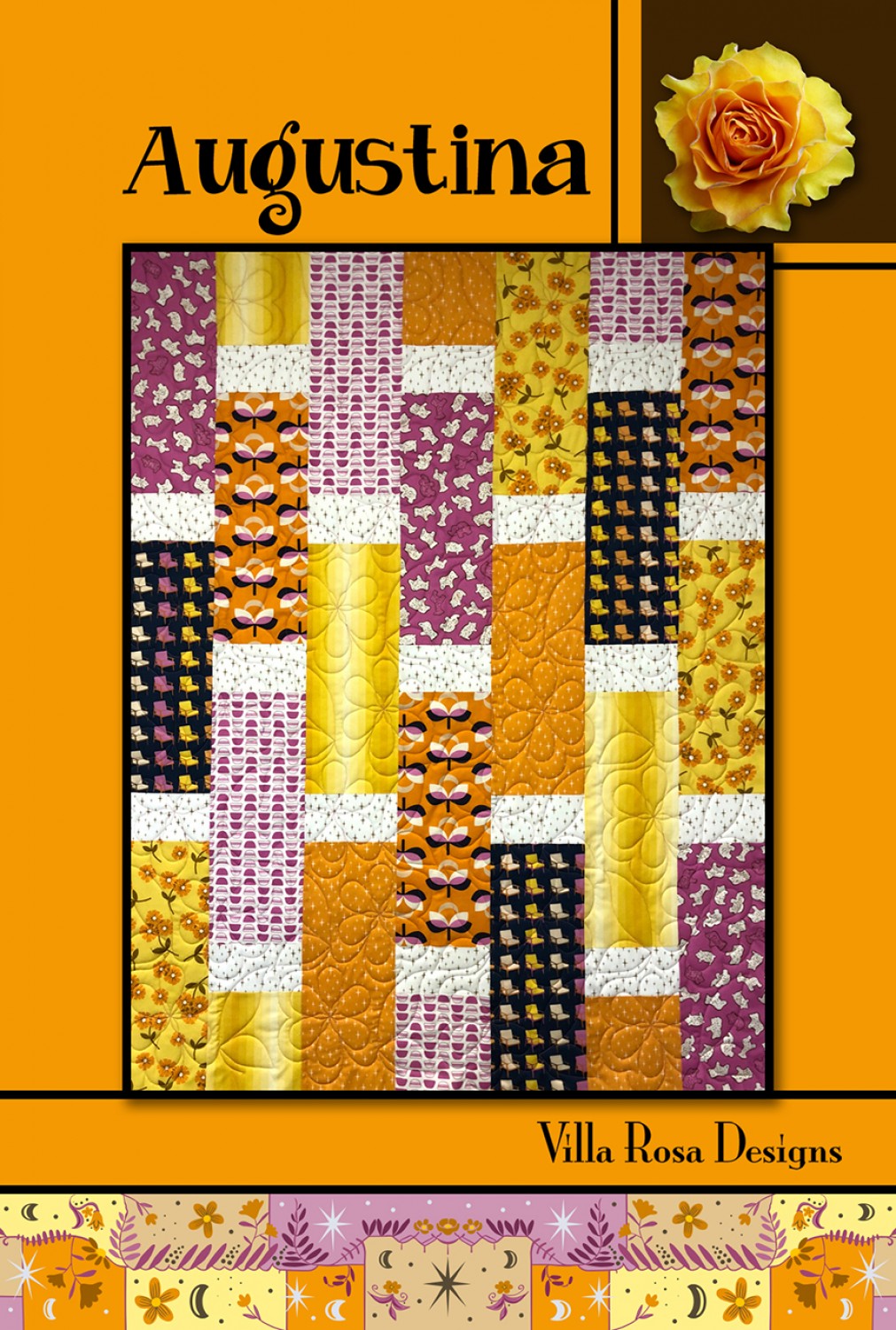 Augustina Quilt Pattern by Villa Rosa Designs - VRDRC212