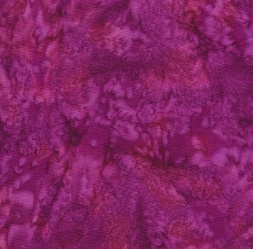Batik Textiles Quilt Fabric - Blender in Red-Violet - 5105B