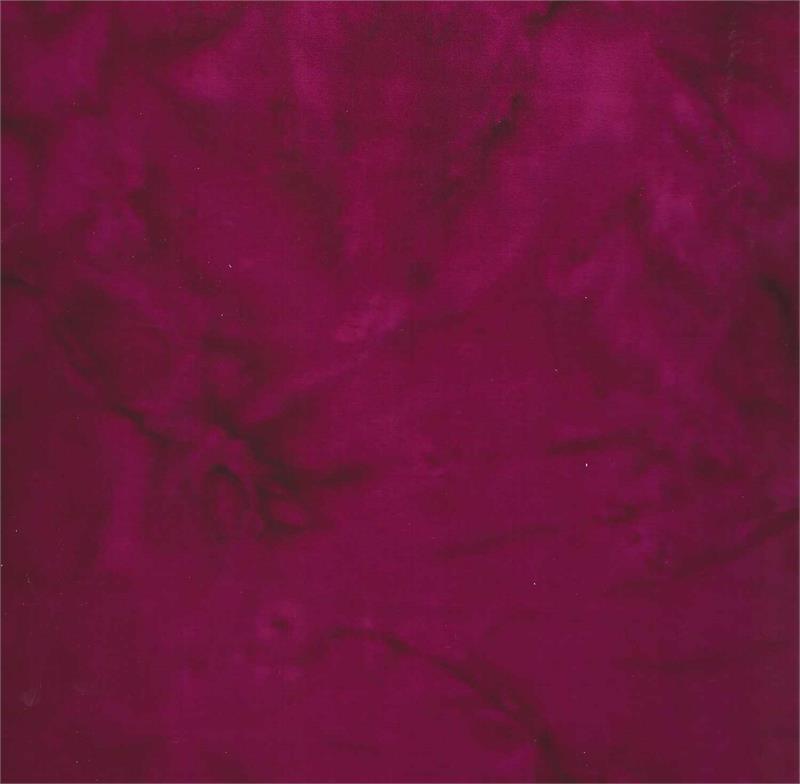 Batik Textiles Quilt Fabric - Blender in Wine Burgundy - 6703B