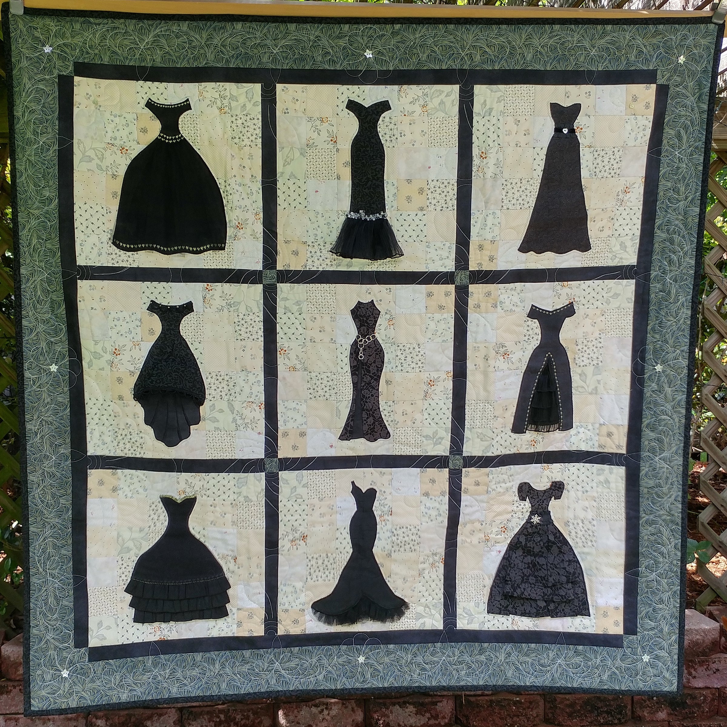 Little Black Dress Quilt Pattern by Rosi Hanley