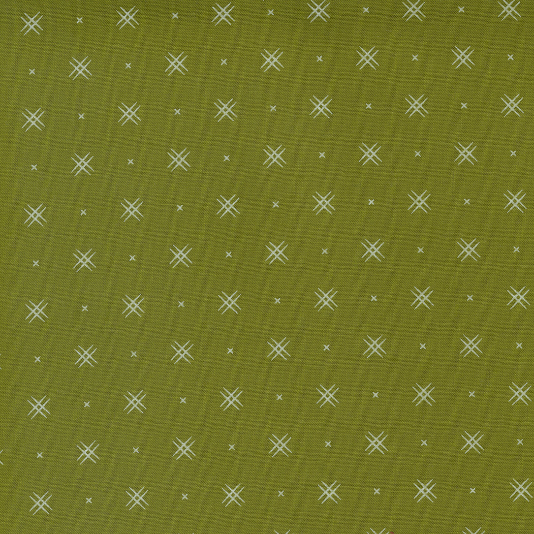 Beyond Bella Quilt Fabric - On Point in Avocado Green - 16740 277