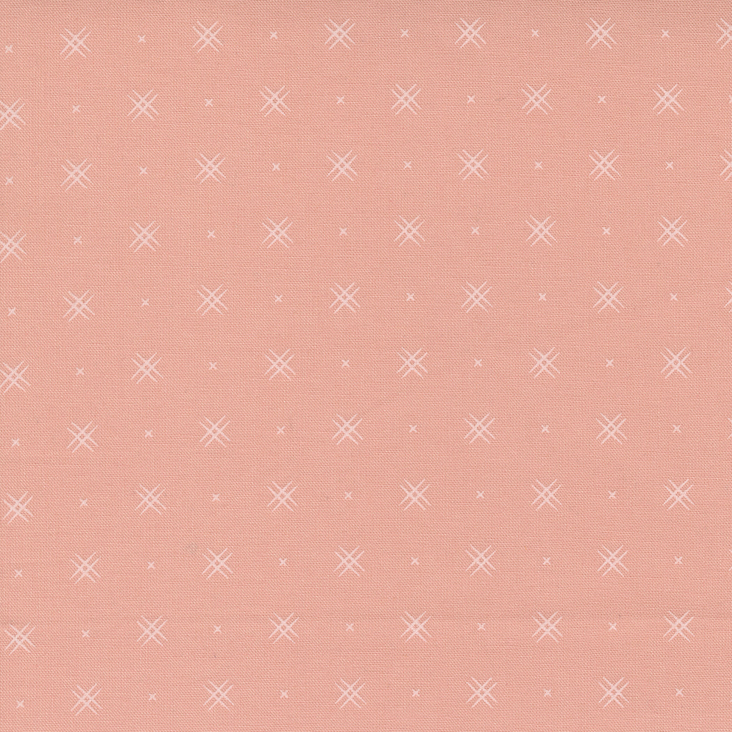 Beyond Bella Quilt Fabric - On Point in Bubble Gum Pink - 16740 88