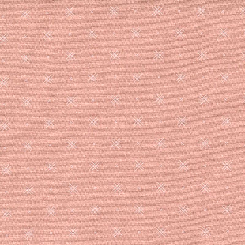 Beyond Bella Quilt Fabric - On Point in Bubble Gum Pink - 16740 88