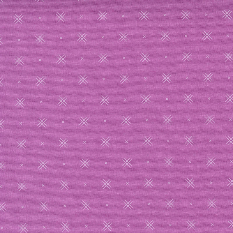 Beyond Bella Quilt Fabric - On Point in Lotus Purple - 16740 388