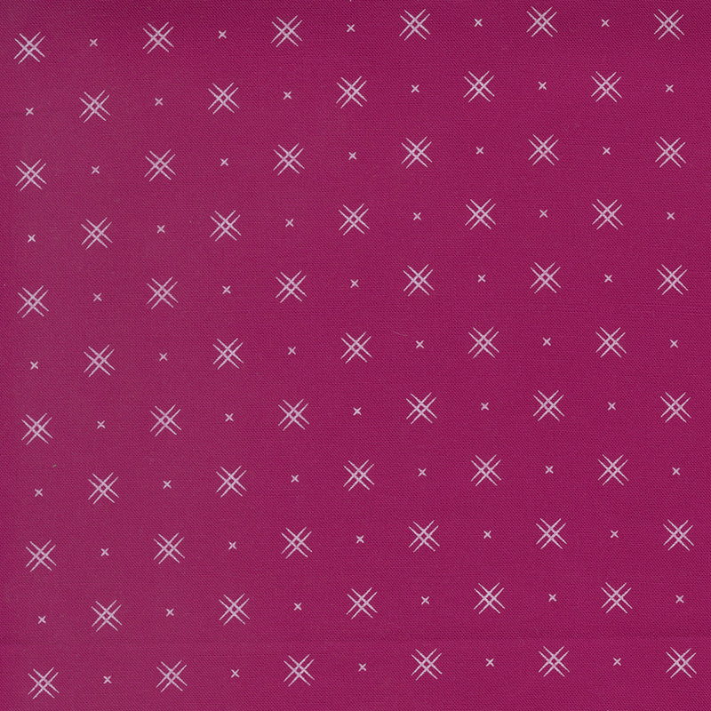 Beyond Bella Quilt Fabric - On Point in Sangria Pink/Purple - 16740 410