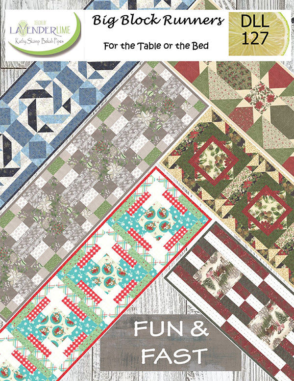 Big Block Runners Quilt Pattern Book - DLL 127