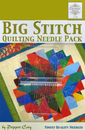 Big Stitch Quilting Needle Pack by Pepper Cory - CN-PC-2