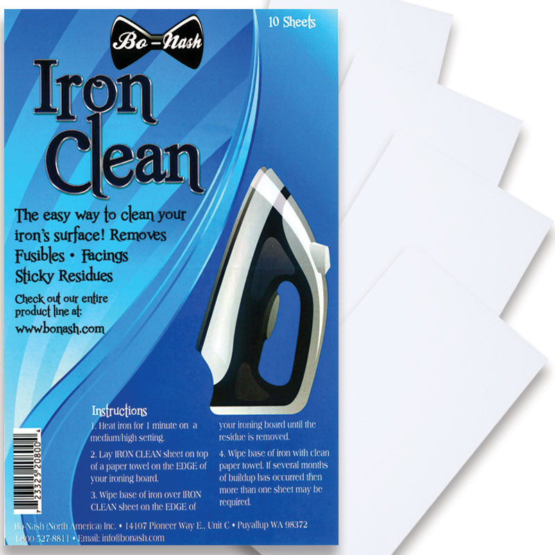 Bo-Nash Iron Clean Sheets, 10 ct. - 5003