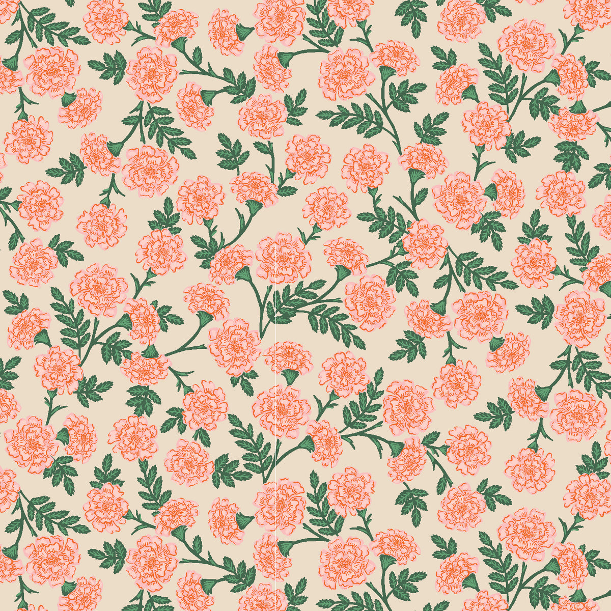 Bramble Quilt Fabric - Dianthus in Blush Pink - RP904-BU4 – Cary Quilting  Company