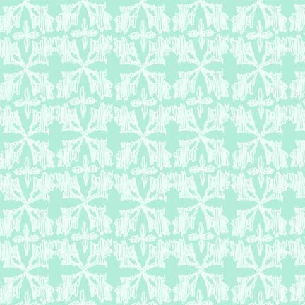 Bungalow Quilt Fabric - Twinkling Geo in Mint Green - CX9507-MINT-D