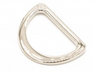 By Annie Bag Hardware - 1" D-Ring, Flat, set of two, Nickel - HAR1-DR-TWO