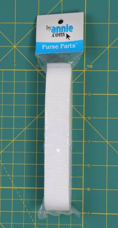 By Annie Polypro Strapping 6 yard Package - 1" White -SUP1641W3yd
