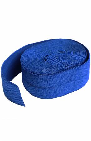 By Annie's Fold-over Elastic, 2 yards - Blastoff Blue - SUP211-2-BLT