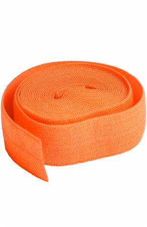 By Annie's Fold-over Elastic, 2 yards - Pumpkin - SUP211-2-PMP