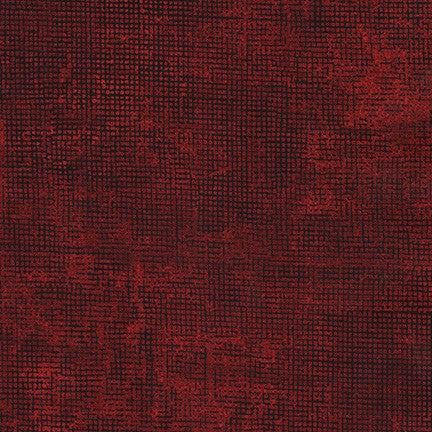 Chalk and Charcoal Basics Quilt Fabric - Blender in Crimson Red/Burgundy - AJS-17513-91 CRIMSON