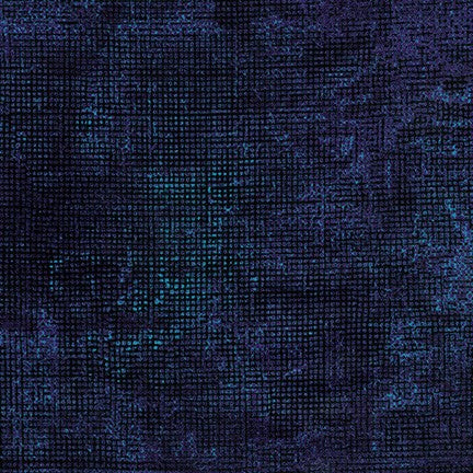 Chalk and Charcoal Basics Quilt Fabric - Blender in Evening Blue -  AJS-17513-80 EVENING