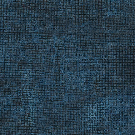 Chalk and Charcoal Basics Quilt Fabric - Blender in Marine Dark Blue - AJS-17513-248 MARINE