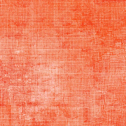 Chalk and Charcoal Basics Quilt Fabric - Blender in Poppy Orange -  AJS-17513-302 POPPY