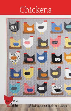 Chickens Quilt Pattern by Cluck Cluck Sew - CCS185