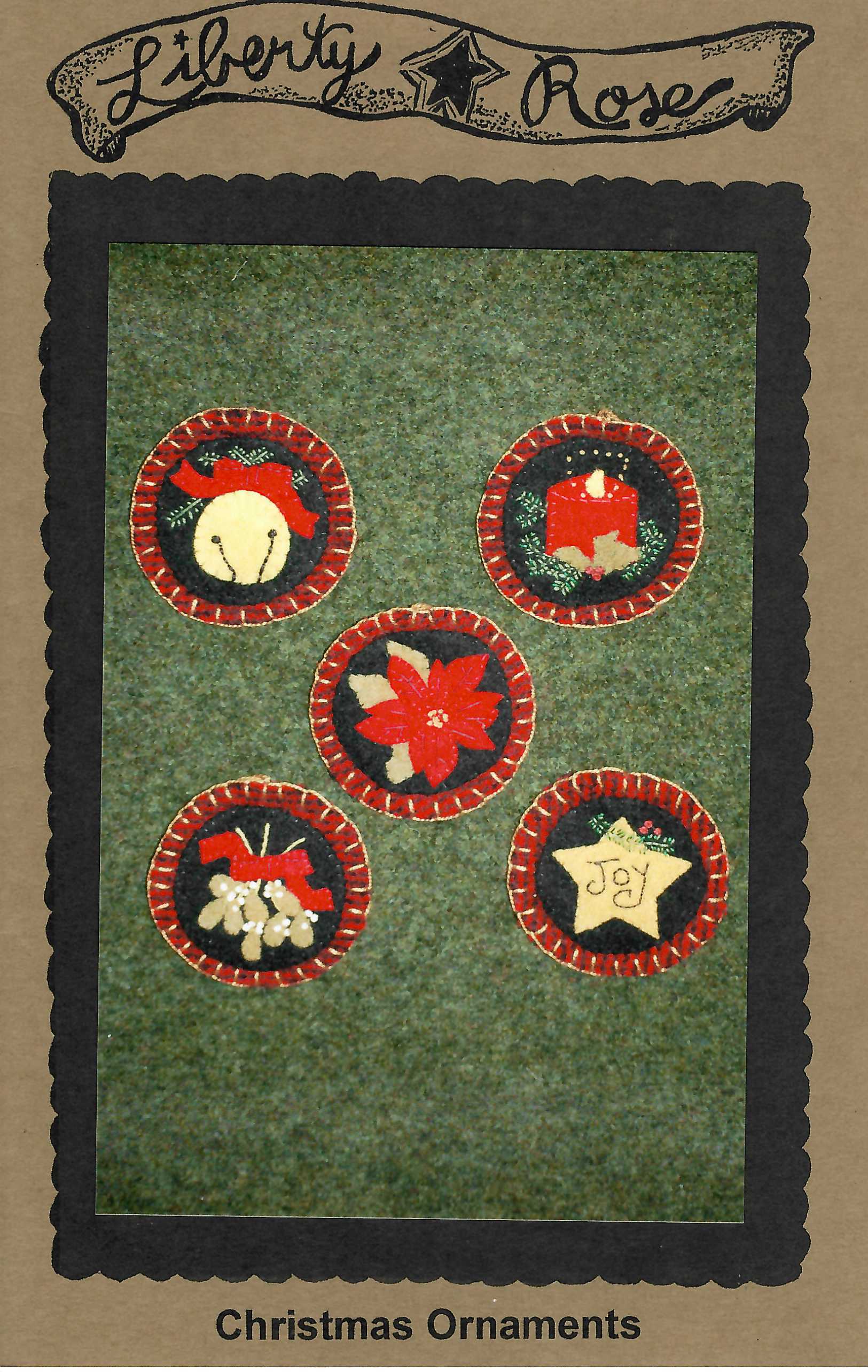 Christmas Ornaments Wool Pattern - LR-CPO