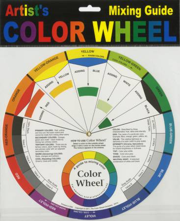 Color Wheel Mixing Guide - CW3451