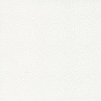 Coriander Seeds Quilt Fabric - Medallion in White on White - 29147 11