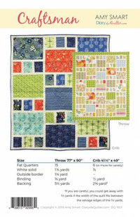 Craftsman Quilt Pattern - DQ-1601