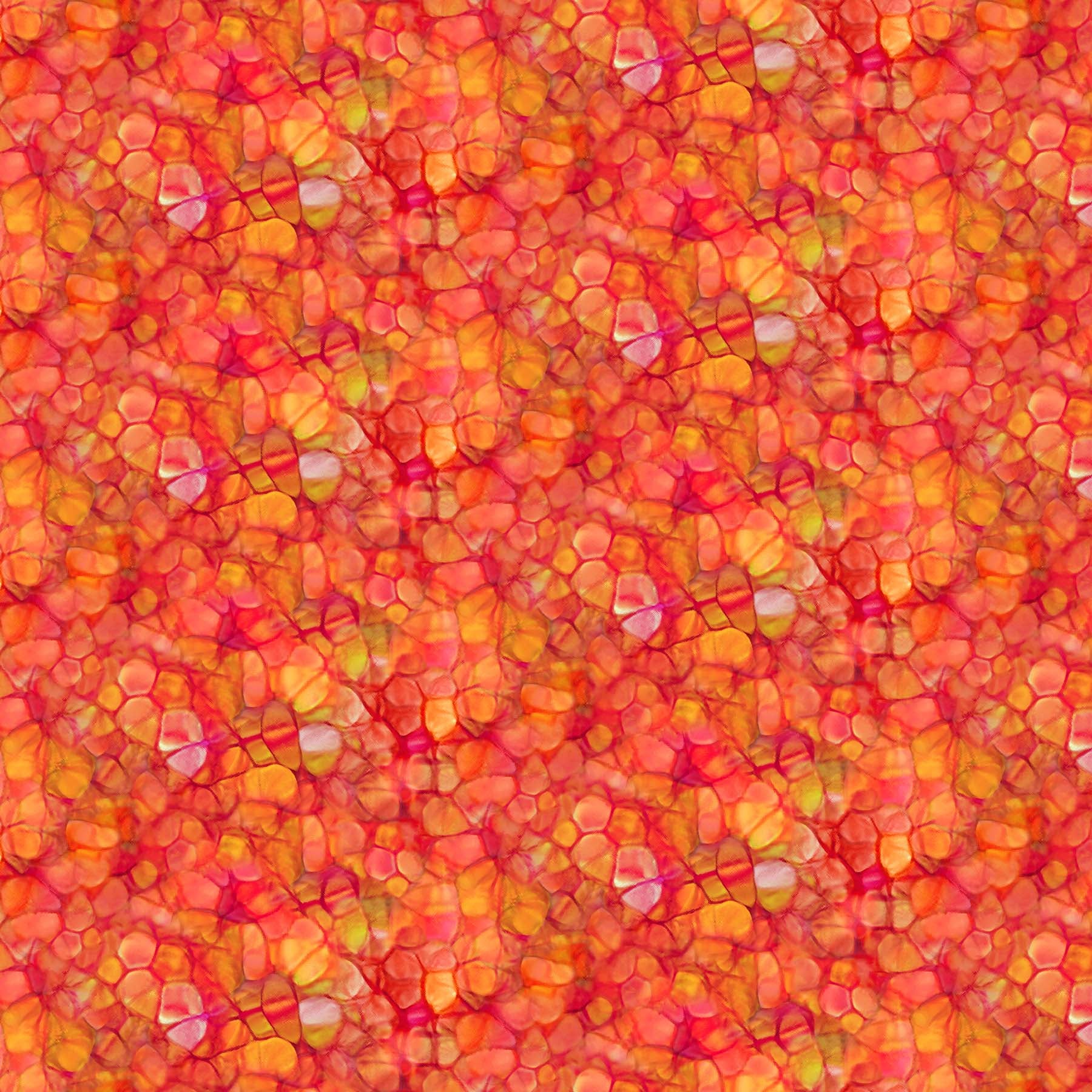 Creation Quilt Fabric - Bubble Texture in Red/Multi - DP25023-24