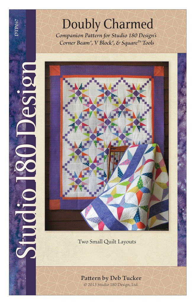Doubly Charmed Quilt Pattern - DTP047w