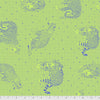 Daydreamer Quilt Fabric by Tula Pink - Lil Jaguars in Kiwi Green - PWTP174.KIWI