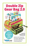 Double Zip Gear Bag 2.0 Pattern - PBA257-2