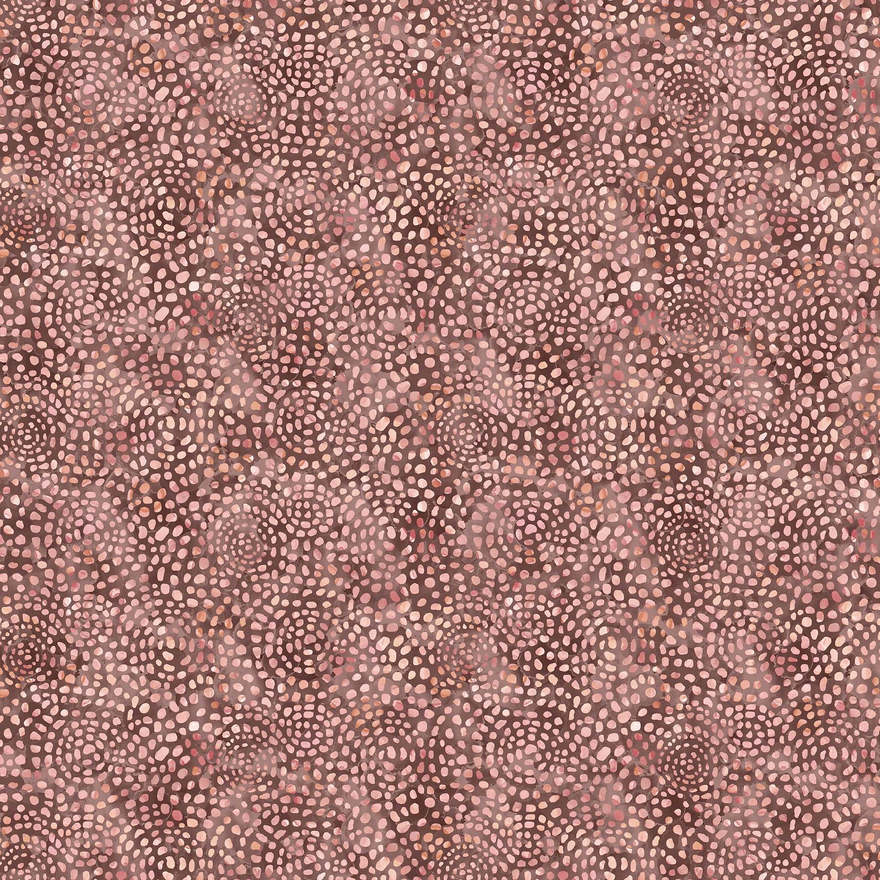 Dragonfly Dreams Quilt Fabric - Circular Texture in Taupe/Multi - DP24832-14