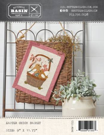 Easter Chick Basket Quilt Pattern - BMB1755