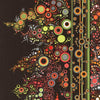 Effervescence Quilt Fabric - Single Border Print in Autumn Red/Orange - AAQ-11209-191 AUTUMN