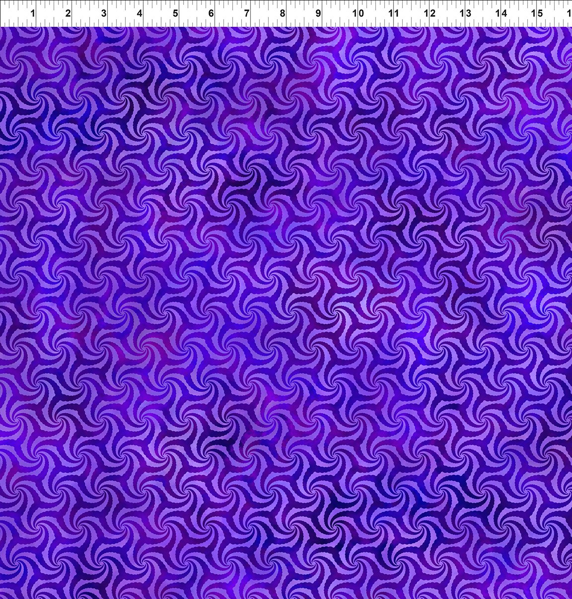 Elysian Quilt Fabric - Twist in Purple - 4JYN-3