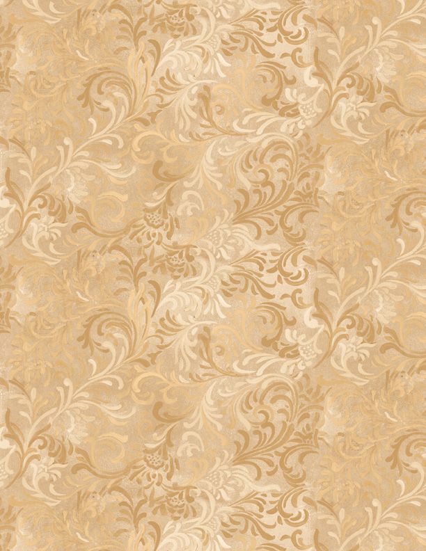 Essentials Embellishment Quilt Fabric - Embellishment in Tan - 1013-51000-112