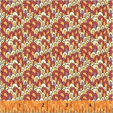 Fantasy Quilt Fabric - Petals in Oyster Cream - 51294-4
