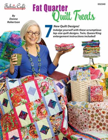 Fat Quarter Quilt Treats Book From Fabric Cafe - FC032340